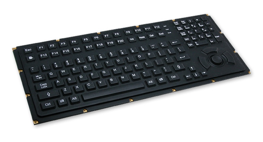 Изображение Встраиваемая промышленная клавиатура KG113-MB-RB-U  