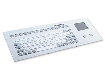Изображение Клавиатура промышленная силиконовая TKG-083b-TOUCH-MODUL-USB-US/CYR (KG16245)  