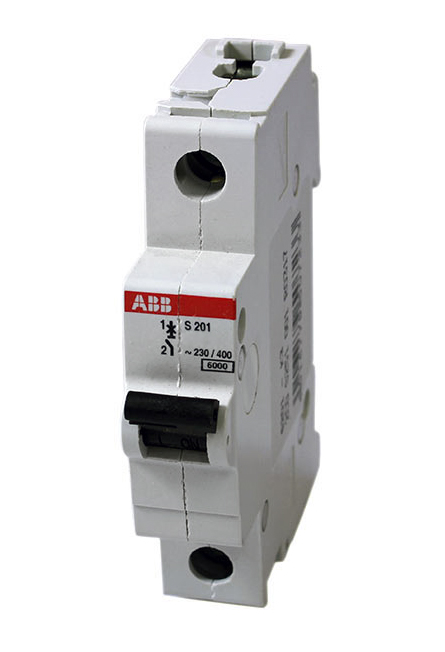 Изображение ABB Выключатель автоматический 1-полюсной S201 C20