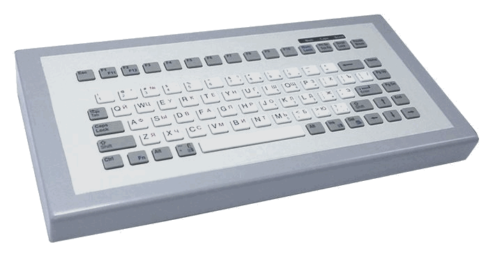 Изображение Клавиатура промышленная TKG-083b-MGEH-USB-US/CYR (KG20239-NA)  