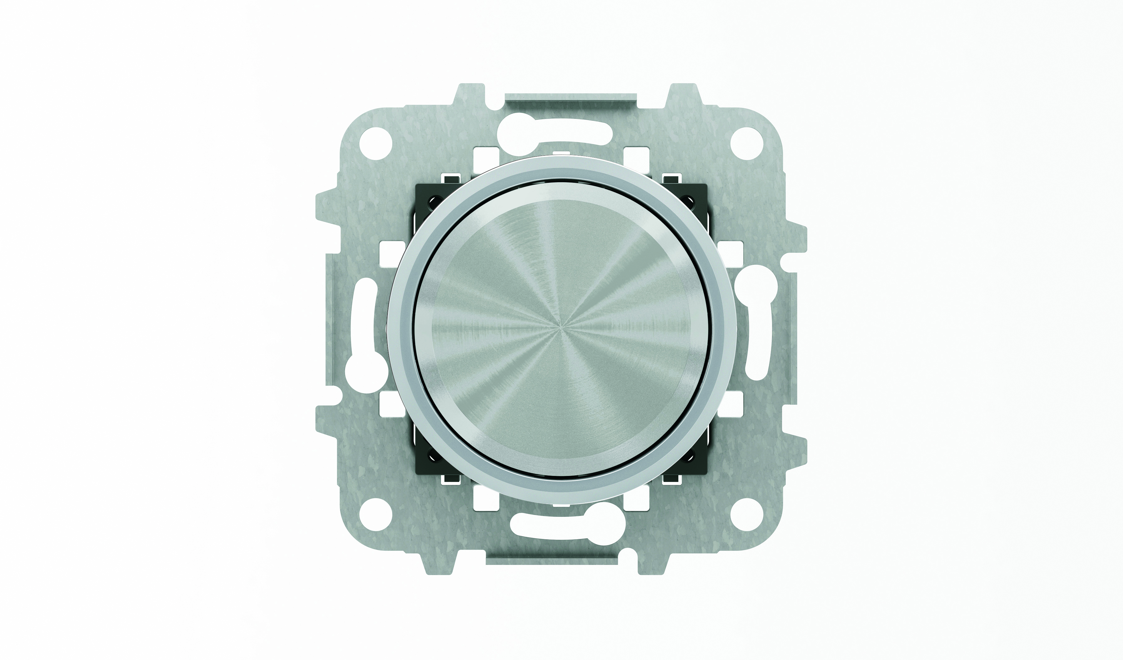 Изображение ABB SKY Moon Мех электронного универсального поворотного светорегулятора 60 - 500 Вт, кольцо "хром"