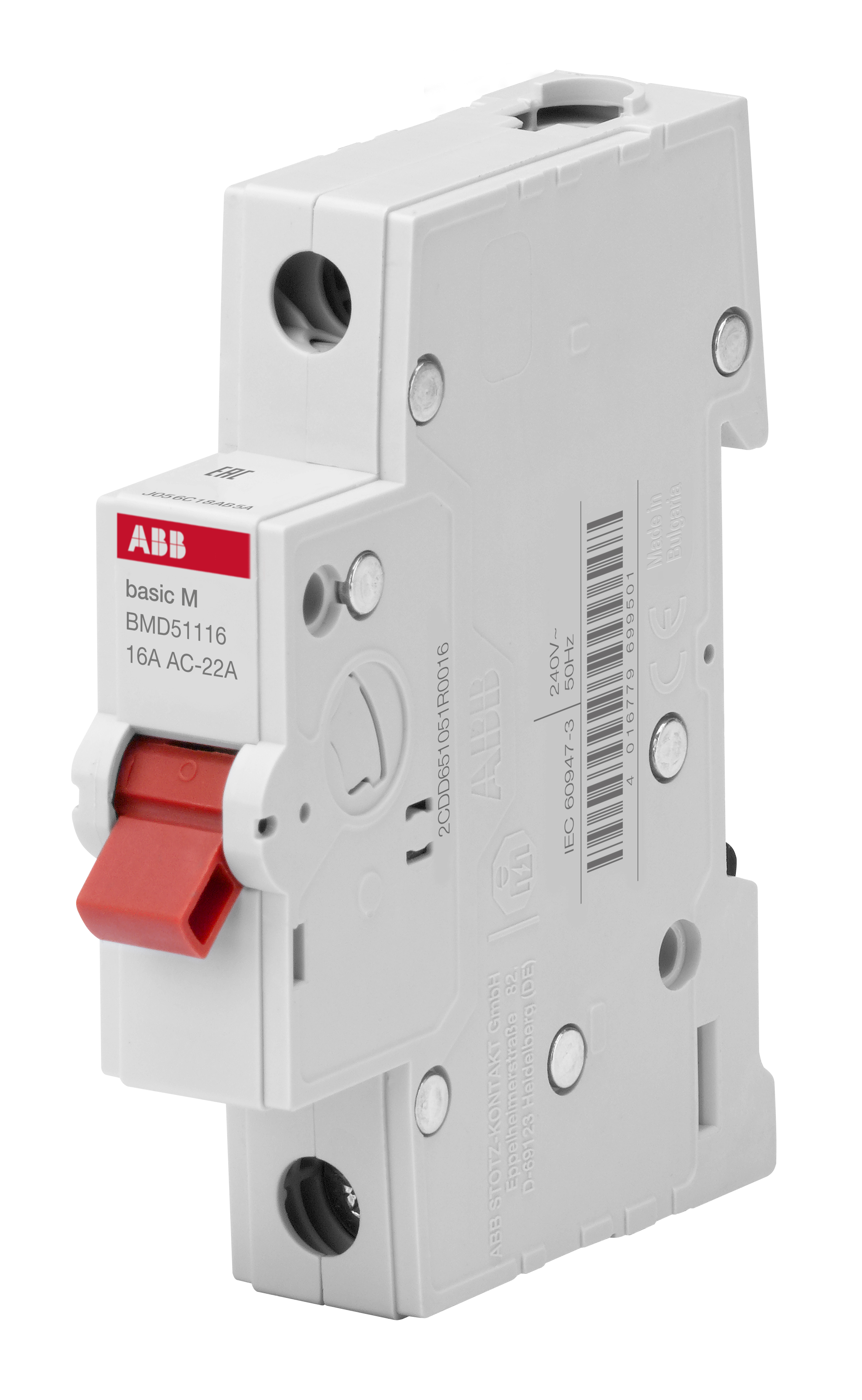 Изображение ABB Basic M Выключатель нагрузки 1P, 40A, BMD51140