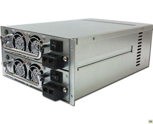 Изображение 500W  ±48V DC Industrial PC PS2 4U ATX Mini Redundant Power Supply  