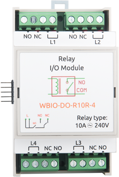 Изображение Модуль ввода-вывода Wiren Board WBIO-DO-R10R-4