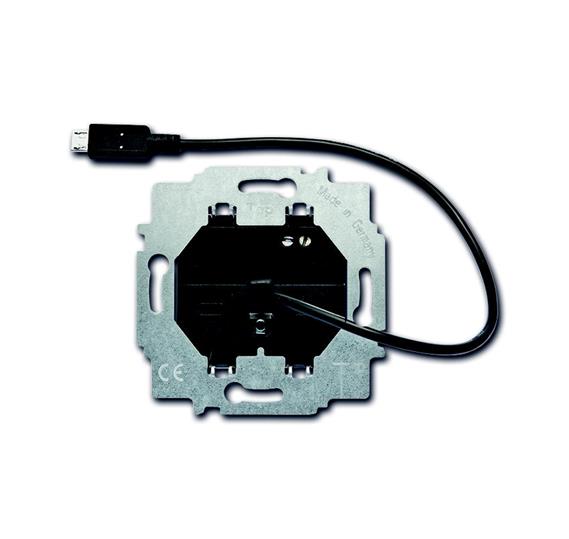 Изображение Зарядное устройство ABB BJE 6474 U-500, micro USB-кабель, 1400 мА, электр. защита от перегр и КЗ (арт.2CKA006400A0033)