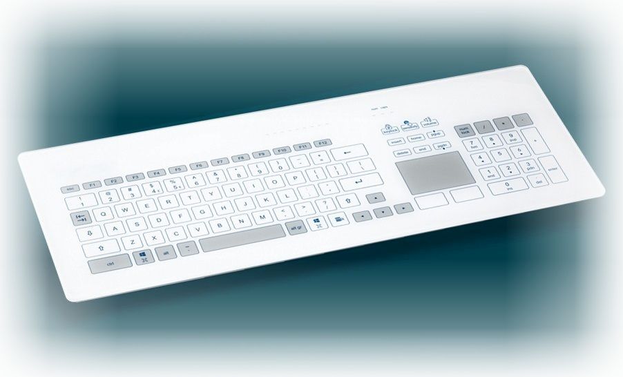 Изображение Клавиатура промышленная емкостная TKR-103-TOUCH-ADH-USB-US/EU (KR23221)  