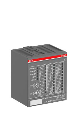 Изображение ABB Модуль интерфейсный, 8DI/8DO/8DC, CI542-DP-XC